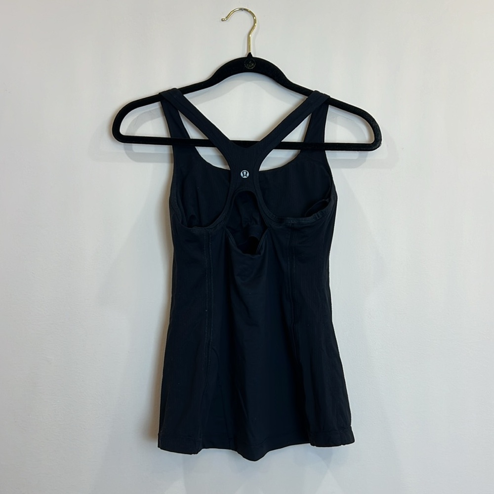 Lululemon Get Fit Tank black size 6